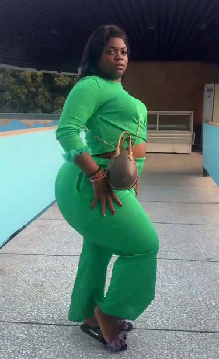 Dopy Curvy Instagram Model from Cameroon