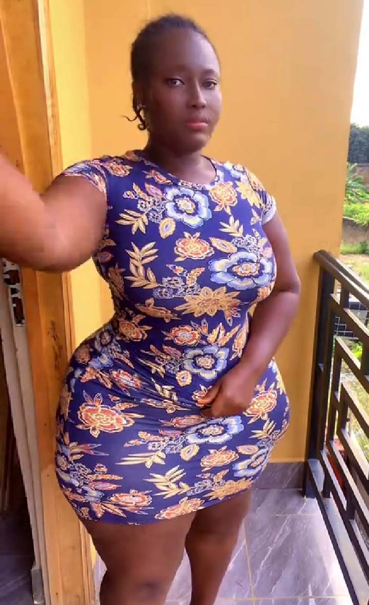 Adepa Curvy Instagram Model from Ghana