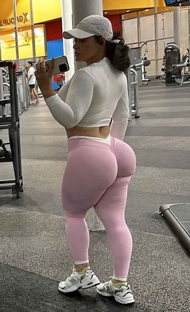 Fitness Model in Leggings