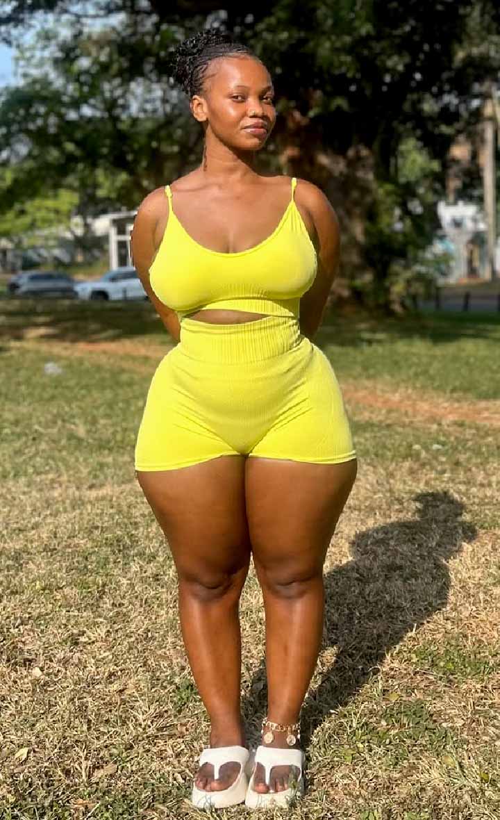 Lolita Curvy Fitness Model from South Africa